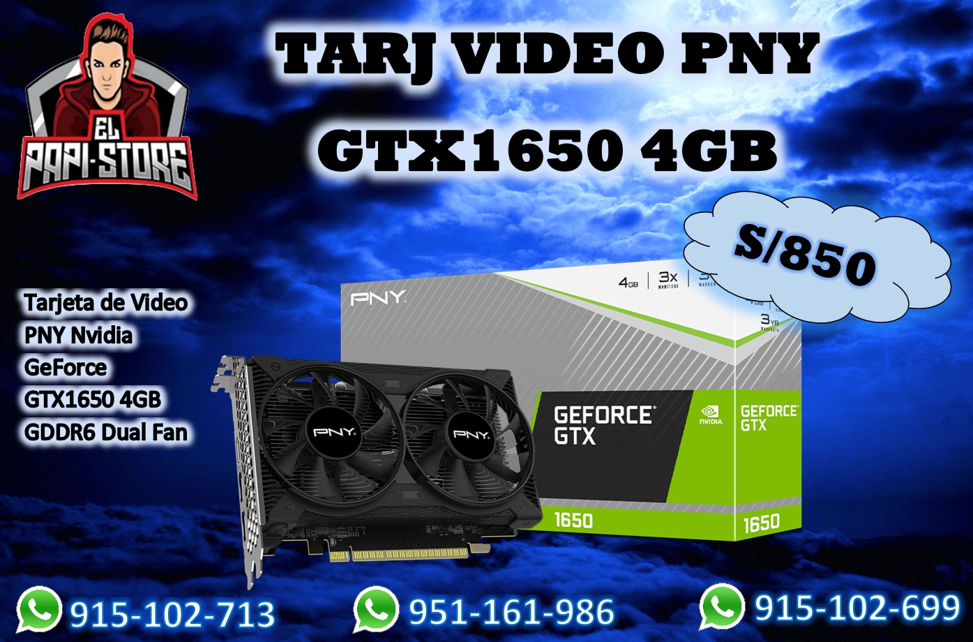 T.G PNY GTX1650